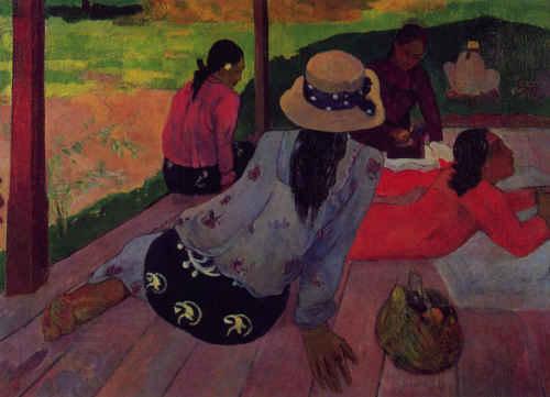 Paul Gauguin Afternoon Rest, Siesta China oil painting art